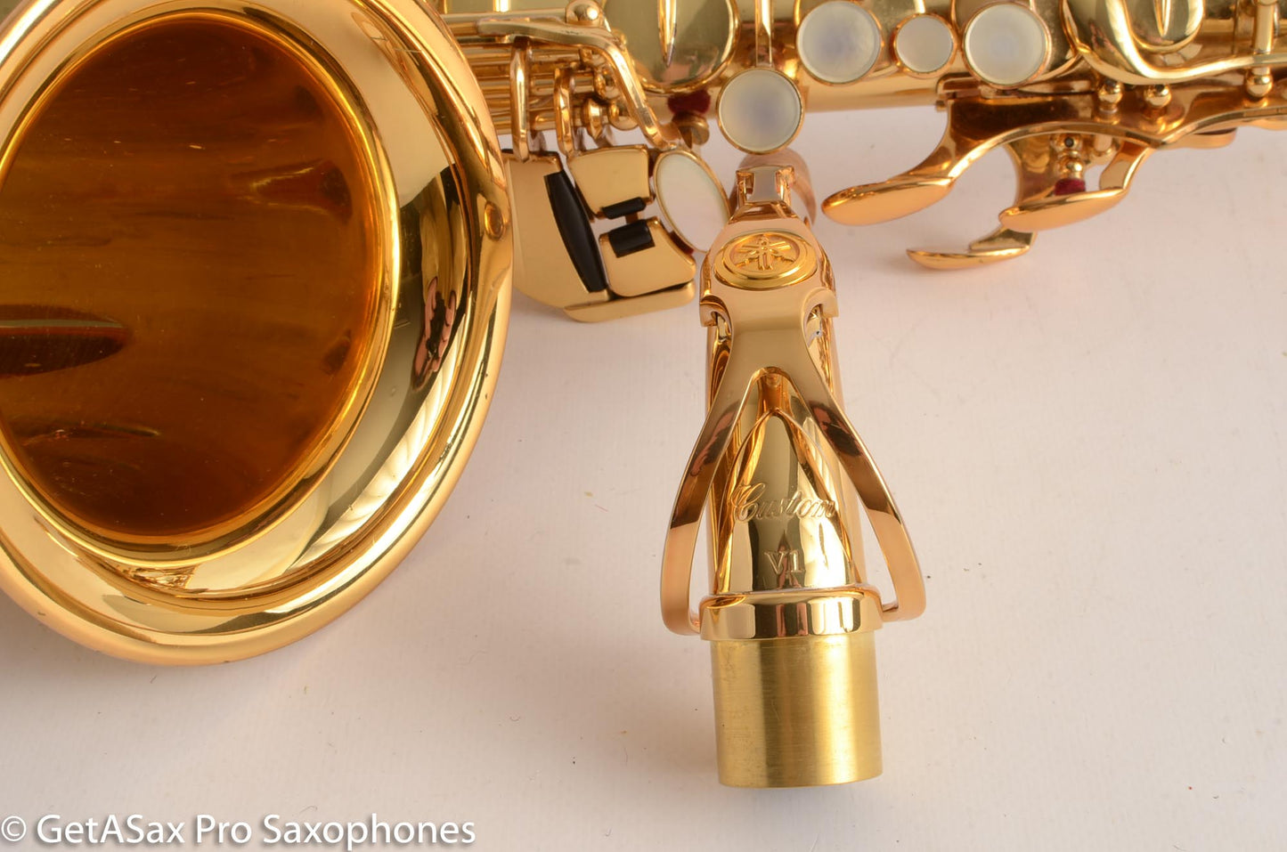 Yamaha YAS-875 Alto Saxophone Beautiful Balanced Player 4356