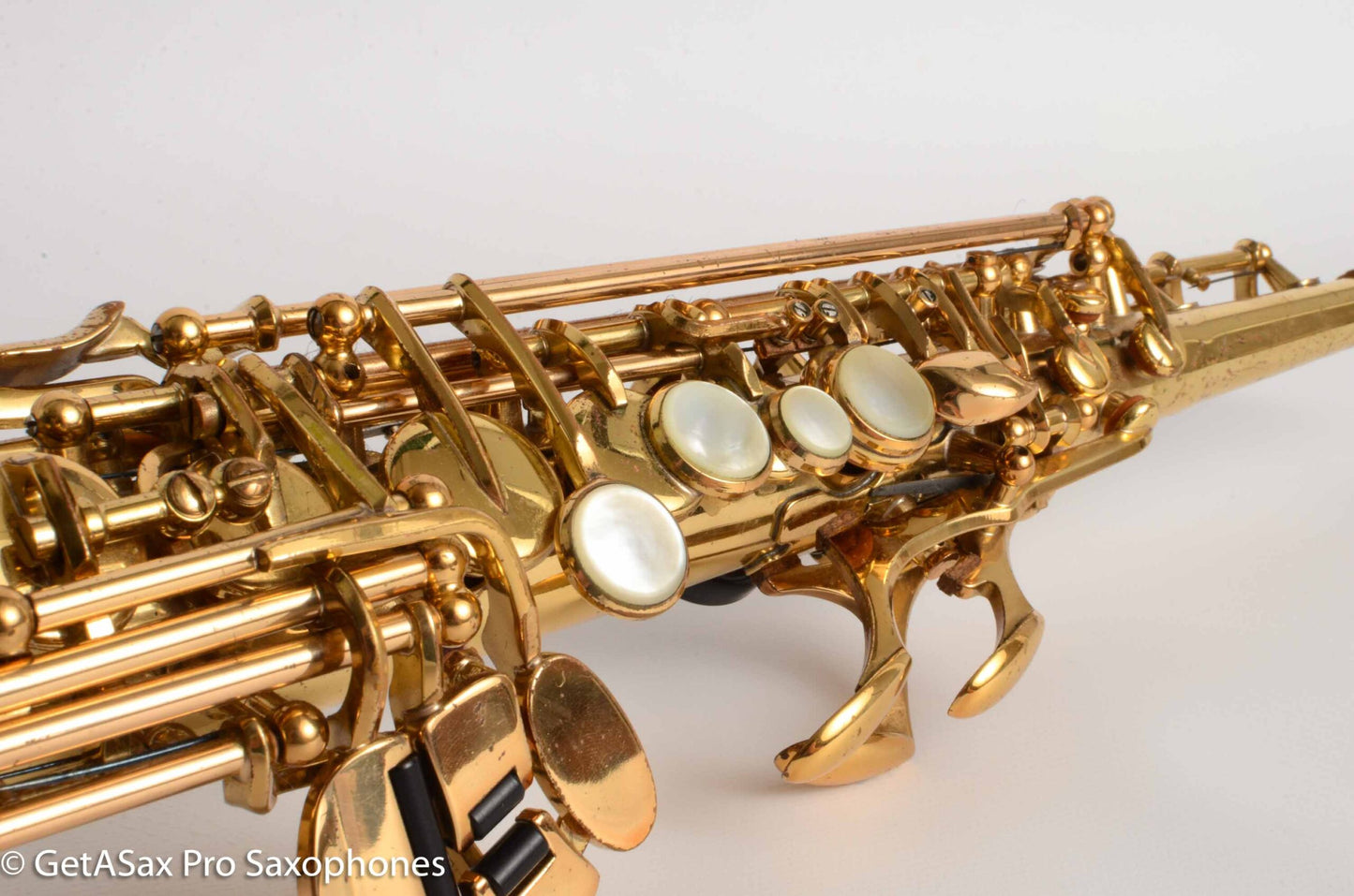 Yamaha YSS-62 Purple Logo Soprano Saxophone Great Deal! 10884