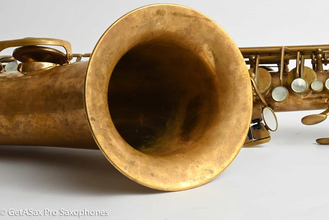 Yamaha YTS-82ZUL Custom Professional Tenor Saxophone Unlacquered Good Pads Great Deal! C11887