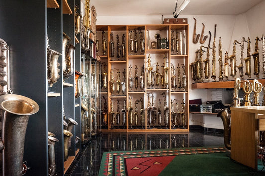 What a Saxophone Collection Looks Like
