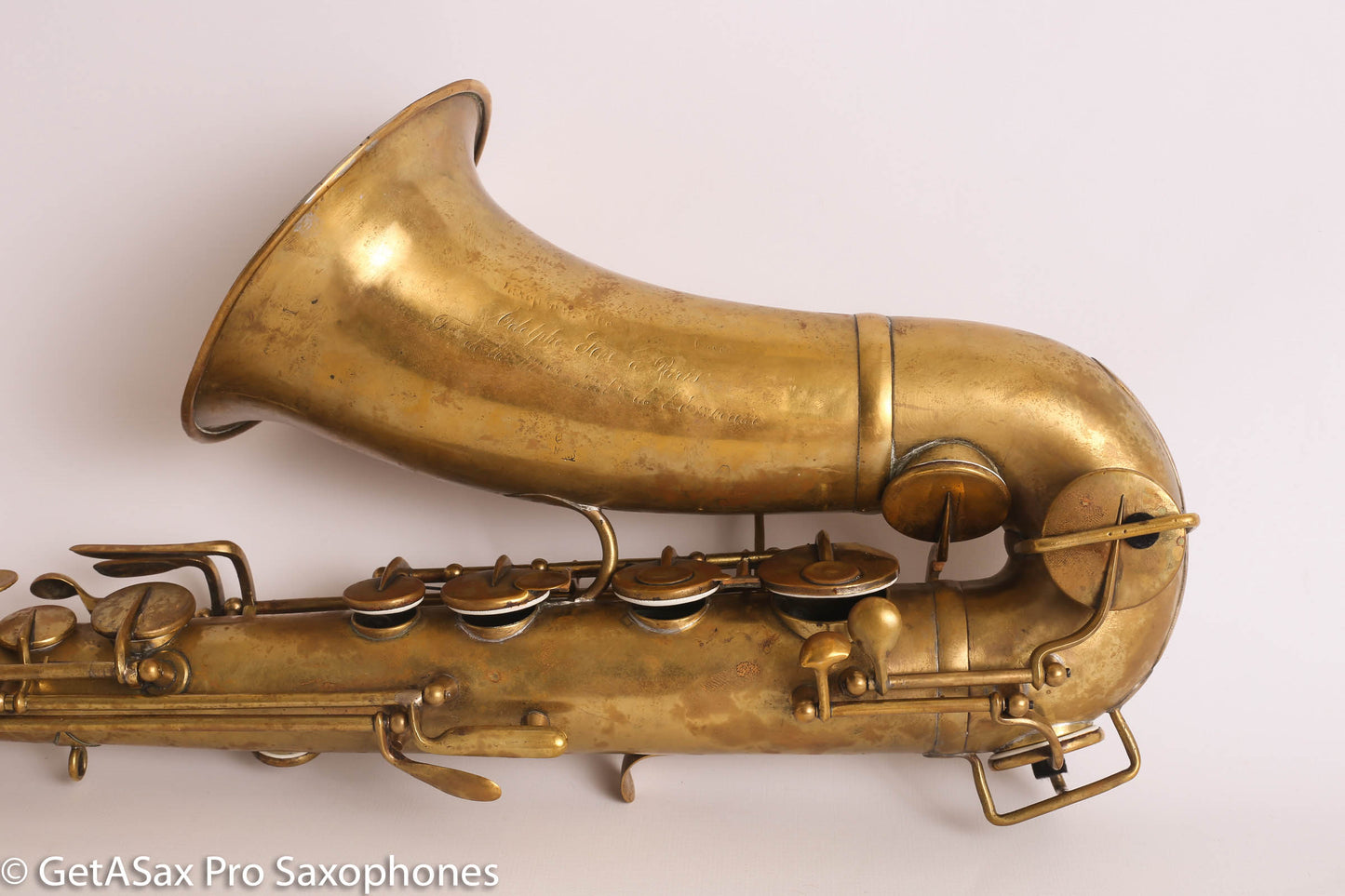 Adolphe Sax Alto Saxophone from 1861 Rare ‘Large Bell’ Plays