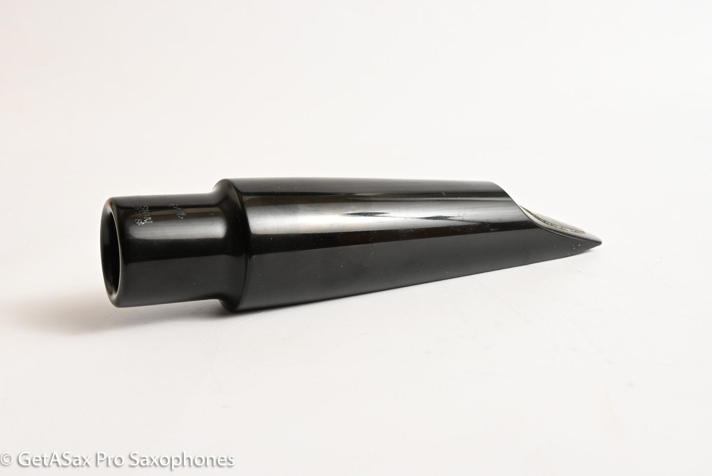 Berg Larsen 1940s Slant Hard Rubber 100 1 Offset M Orig Facing Beautiful MPC1891