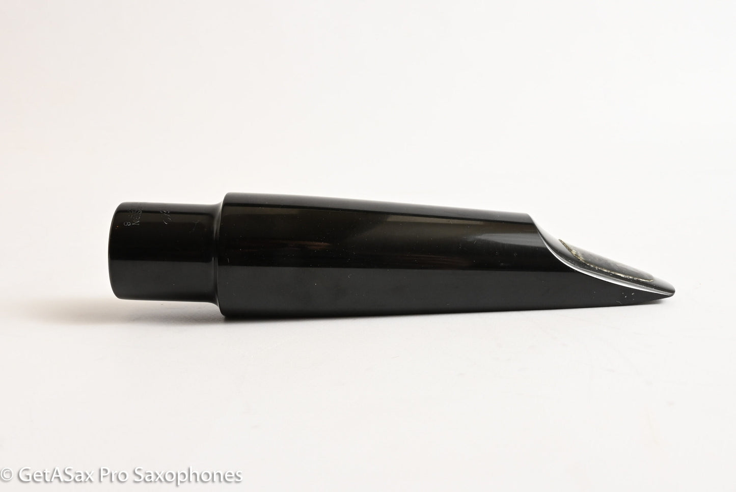 Berg Larsen 1940s Slant Hard Rubber 100 1 Offset M Orig Facing Beautiful MPC1891