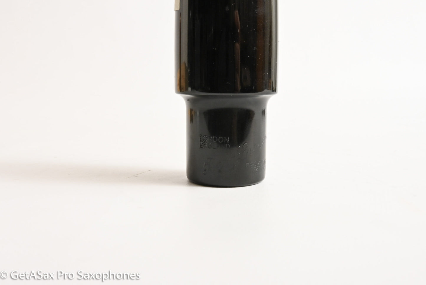 Berg Larsen 1940s Slant Hard Rubber 100 1 Offset M Orig Facing Beautiful MPC1891