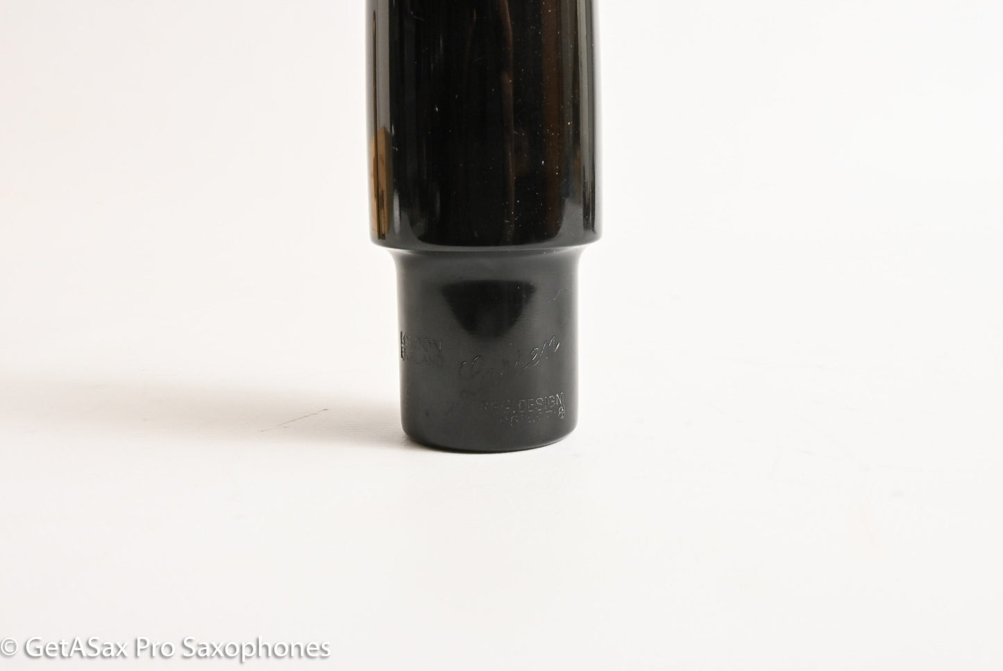 Berg Larsen 1940s Slant Hard Rubber 100 1 Offset M Orig Facing Beautiful MPC1891