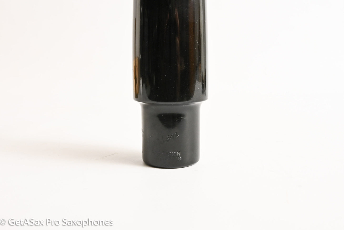 Berg Larsen 1940s Slant Hard Rubber 100 1 Offset M Orig Facing Beautiful MPC1891