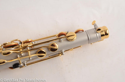 Borgani Joe Lovano Pearl Silver Tenor Saxophone Excellent Condition 19626 – Sounds like a Conn!