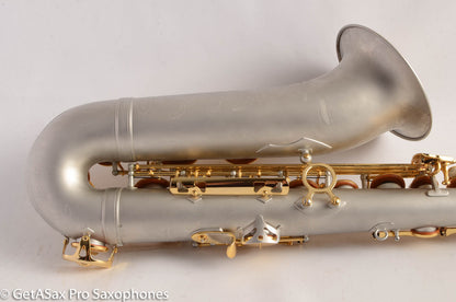 Borgani Joe Lovano Pearl Silver Tenor Saxophone Excellent Condition 19626 – Sounds like a Conn!