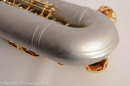 Borgani Joe Lovano Pearl Silver Tenor Saxophone Excellent Condition 19626 – Sounds like a Conn!