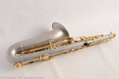 Borgani Joe Lovano Pearl Silver Tenor Saxophone Excellent Condition 19626 – Sounds like a Conn!