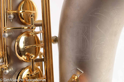 Borgani Joe Lovano Pearl Silver Tenor Saxophone Excellent Condition 19626 – Sounds like a Conn!
