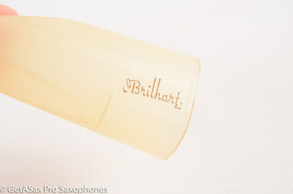 Brilhart Vintage Alto Ligature and Cap for Hard Rubber Alto Mouthpieces: Selmer, Meyer etc. MPC 610
