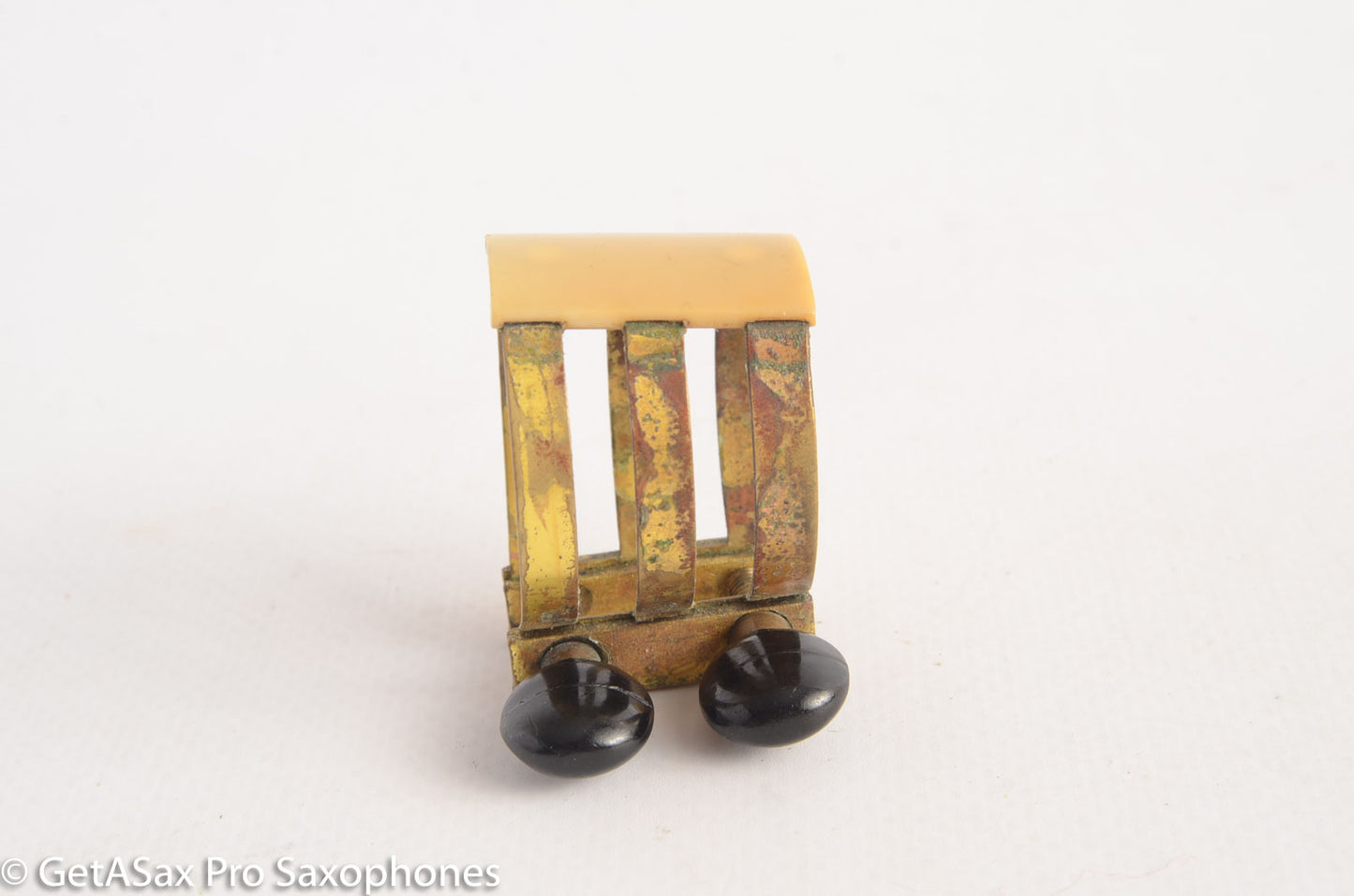 Brilhart Vintage Alto Ligature and Cap for Hard Rubber Alto Mouthpieces: Selmer, Meyer etc. MPC 610