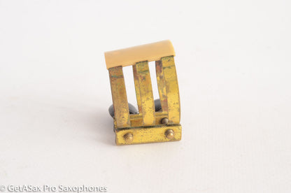 Brilhart Vintage Alto Ligature and Cap for Hard Rubber Alto Mouthpieces: Selmer, Meyer etc. MPC 610