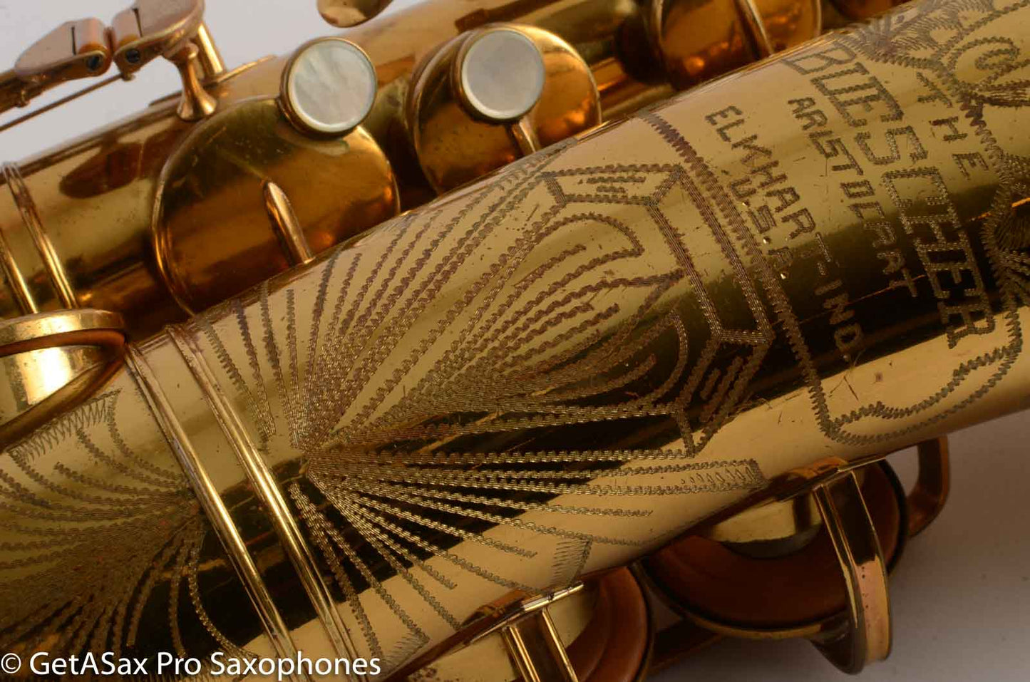 Buescher Big B Alto Saxophone Original Lacquer Good Condition 324407