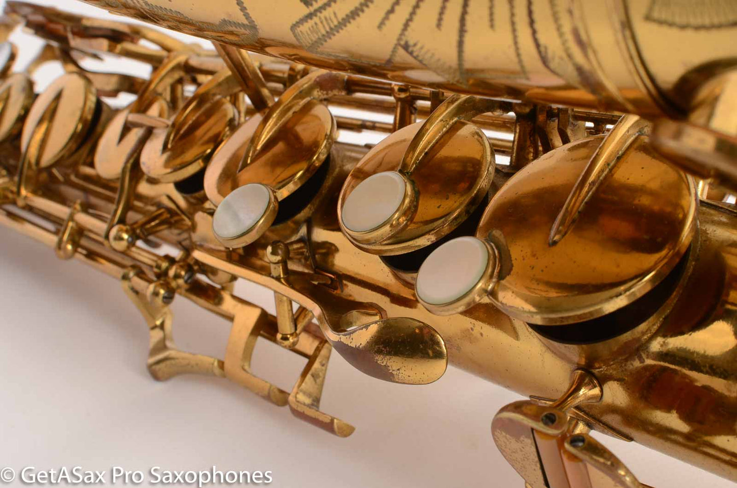 Buescher Big B Alto Saxophone Original Lacquer Good Condition 324407