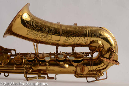 Buescher Big B Alto Saxophone Original Lacquer Good Condition 324407