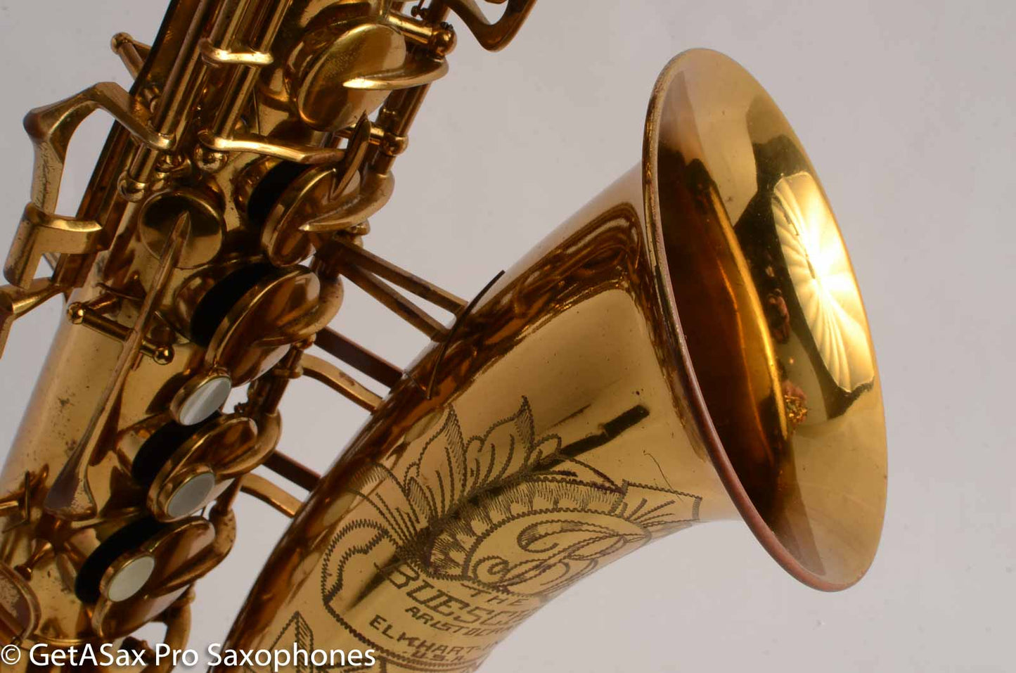 Buescher Big B Alto Saxophone Original Lacquer Good Condition 324407