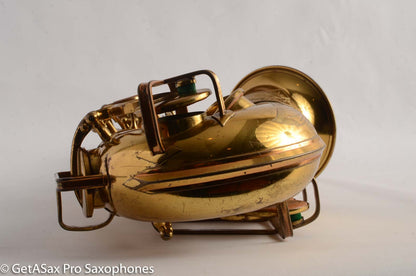 Buescher Big B Alto Saxophone Original Lacquer Good Condition 324407