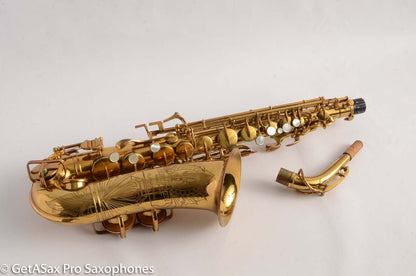 Buescher Big B Alto Saxophone Original Lacquer Good Condition 324407