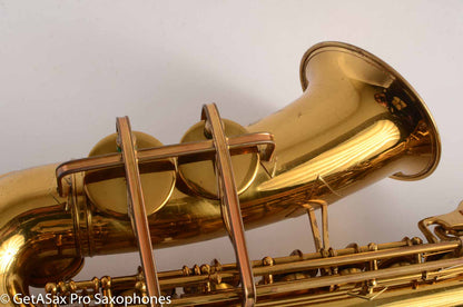 Buescher Big B Alto Saxophone Original Lacquer Good Condition 324407