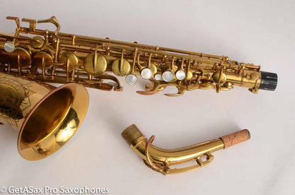 Buescher Big B Alto Saxophone Original Lacquer Good Condition 324407