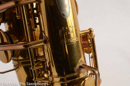 Buescher Big B Alto Saxophone Original Lacquer Good Condition 324407