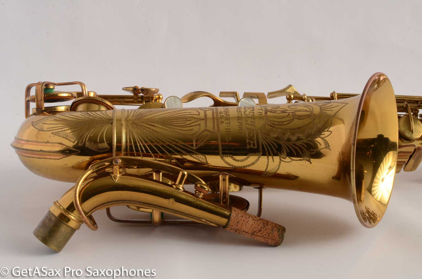 Buescher Big B Alto Saxophone Original Lacquer Good Condition 324407