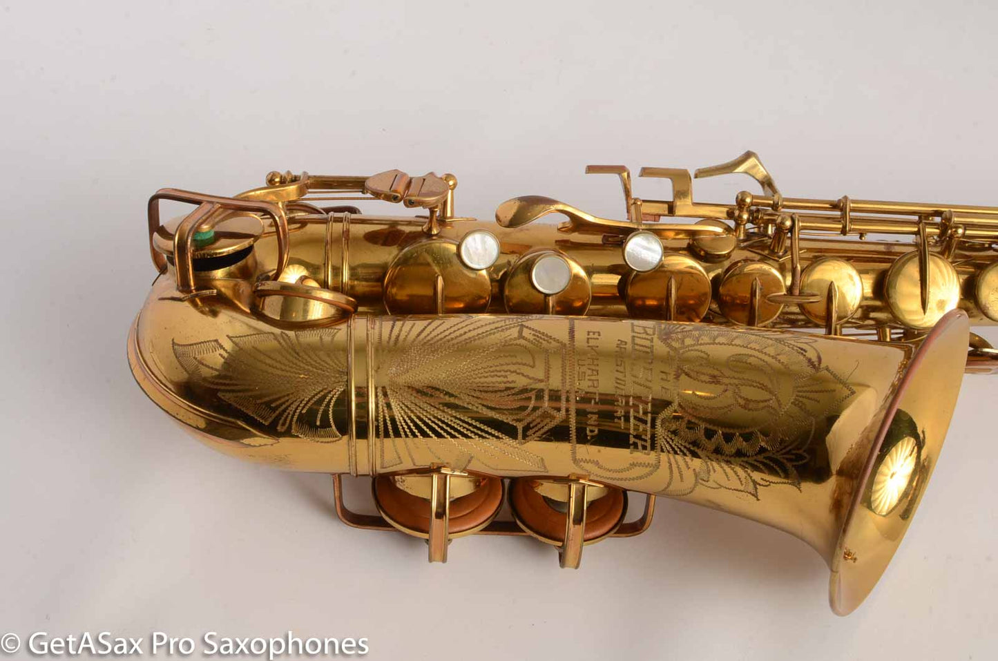 Buescher Big B Alto Saxophone Original Lacquer Good Condition 324407