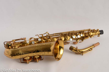 Buescher Big B Alto Saxophone Original Lacquer Good Condition 324407