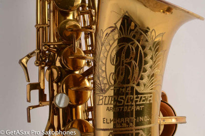Buescher Big B Alto Saxophone Original Lacquer Good Condition 324407