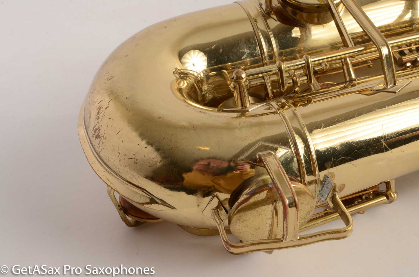 Buescher Aristocrat Tenor Saxophone 156 Relacquered Good Shape 351021