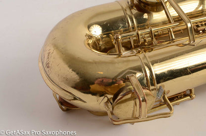 Buescher Aristocrat Tenor Saxophone 156 Relacquered Good Shape 351021