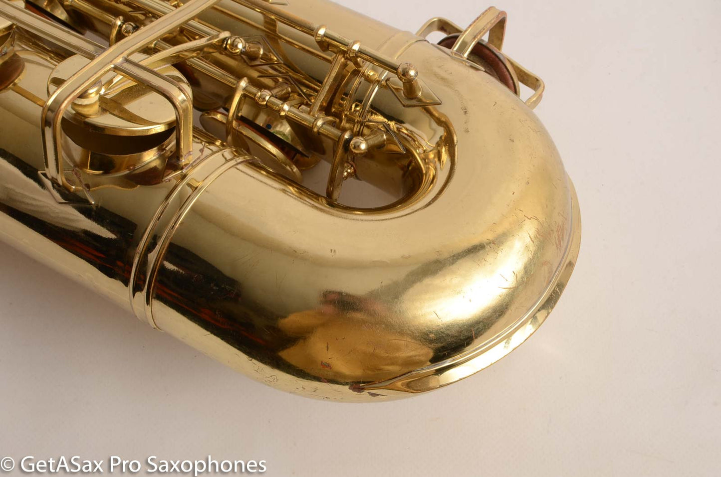 Buescher Aristocrat Tenor Saxophone 156 Relacquered Good Shape 351021