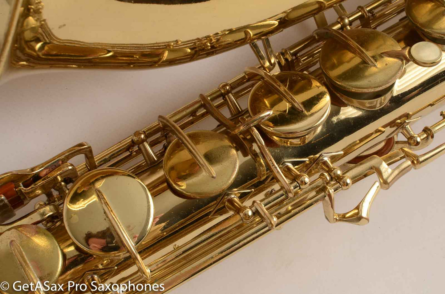 Buescher Aristocrat Tenor Saxophone 156 Relacquered Good Shape 351021