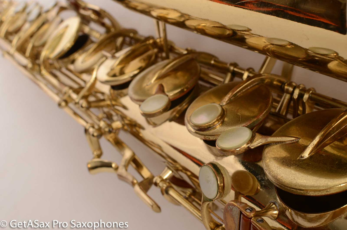 Buescher Aristocrat Tenor Saxophone 156 Relacquered Good Shape 351021