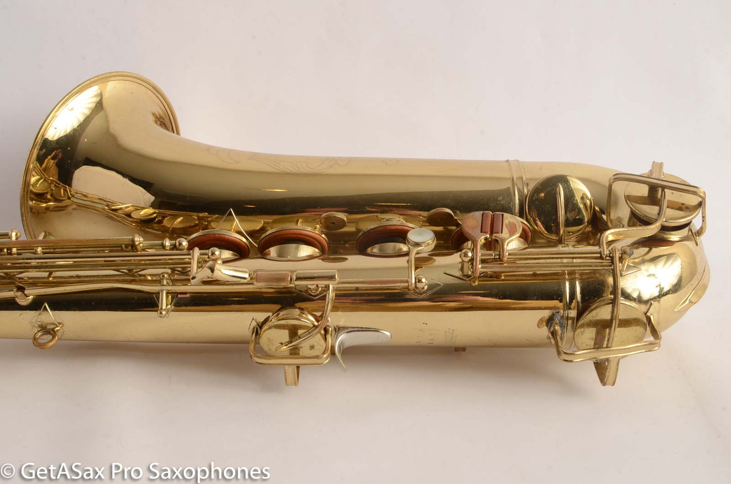 Buescher Aristocrat Tenor Saxophone 156 Relacquered Good Shape 351021
