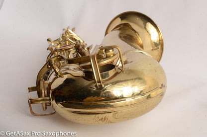 Buescher Aristocrat Tenor Saxophone 156 Relacquered Good Shape 351021