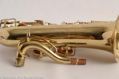 Buescher Aristocrat Tenor Saxophone 156 Relacquered Good Shape 351021