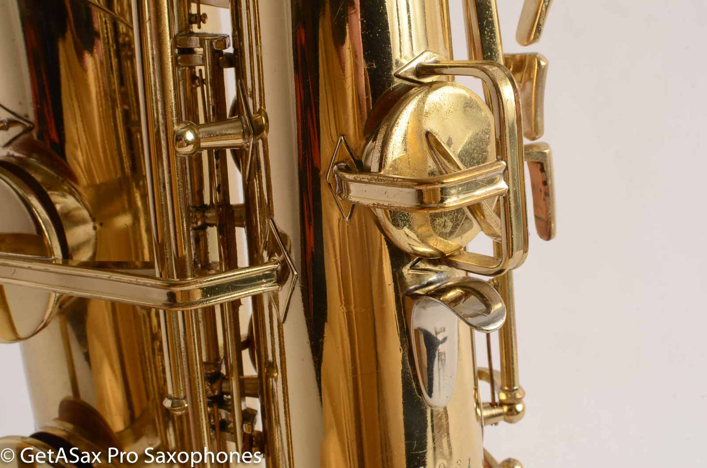 Buescher Aristocrat Tenor Saxophone 156 Relacquered Good Shape 351021