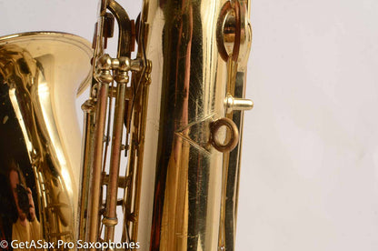 Buescher Aristocrat Tenor Saxophone 156 Relacquered Good Shape 351021