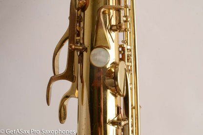 Buescher Aristocrat Tenor Saxophone 156 Relacquered Good Shape 351021