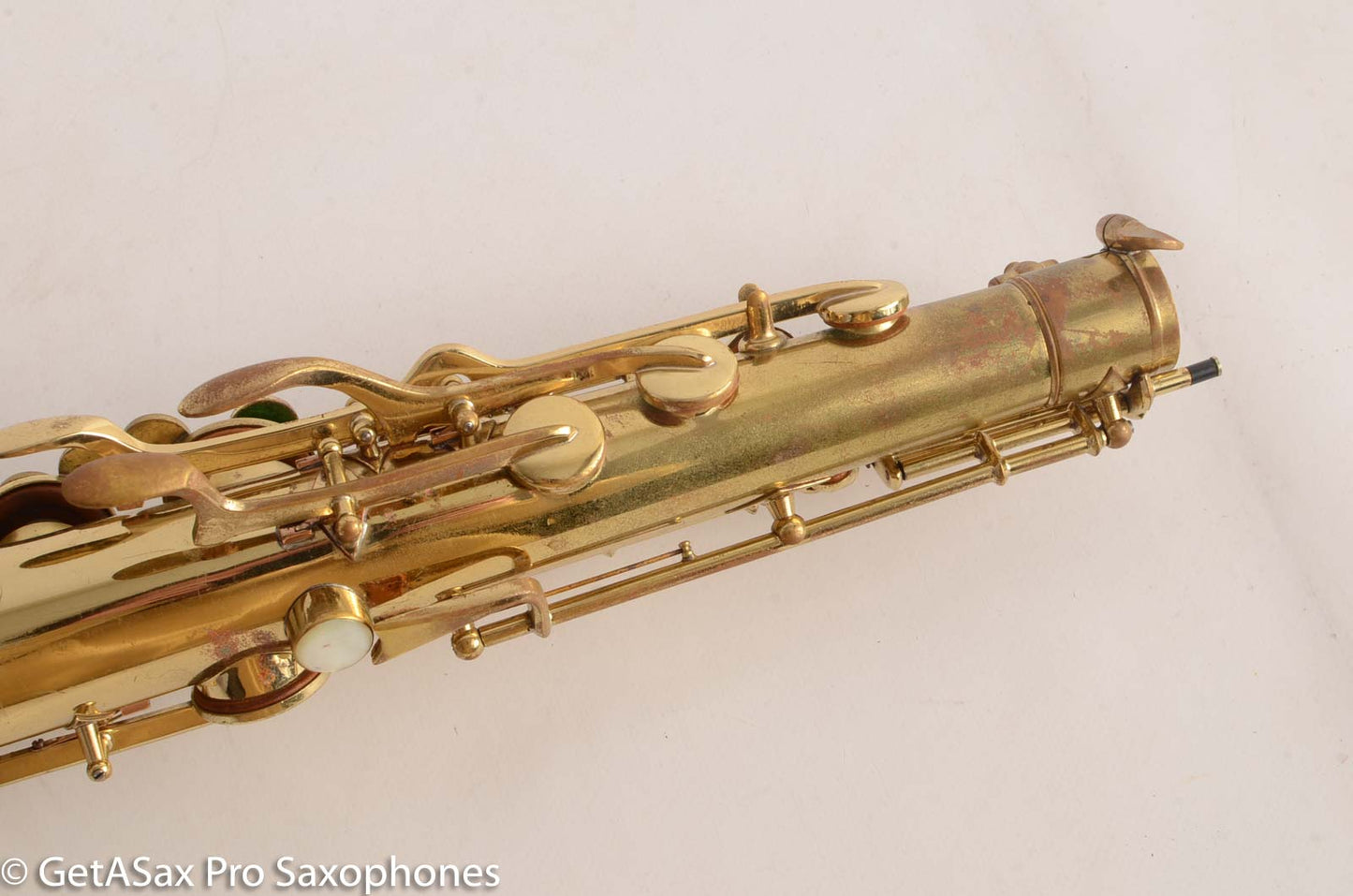 Buescher Aristocrat Tenor Saxophone 156 Relacquered Good Shape 351021