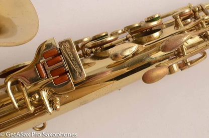 Buescher Aristocrat Tenor Saxophone 156 Relacquered Good Shape 351021