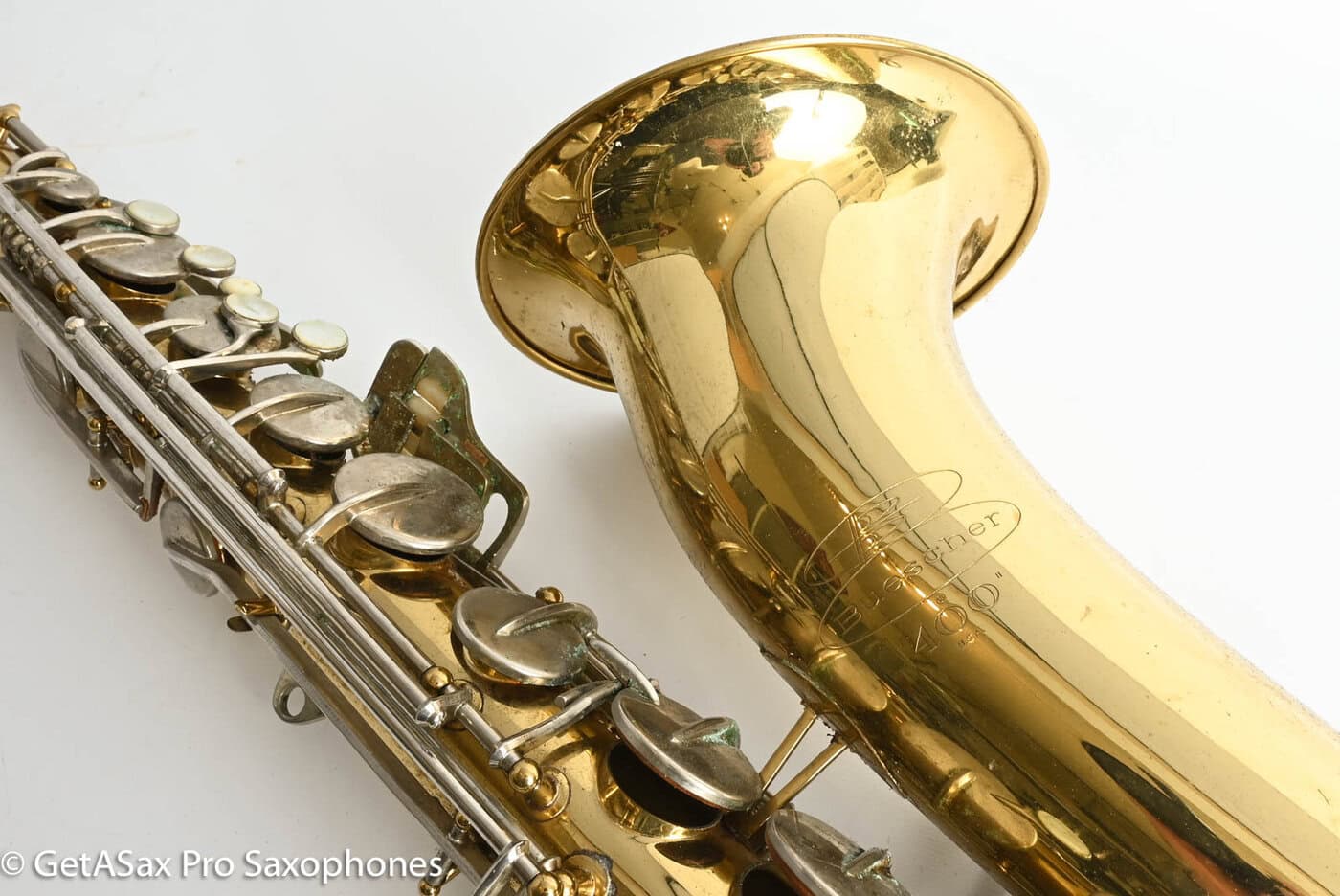 Buescher 400 Tenor Original Lacquer Old Pads Great Value 684037