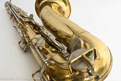 Buescher 400 Tenor Original Lacquer Old Pads Great Value 684037