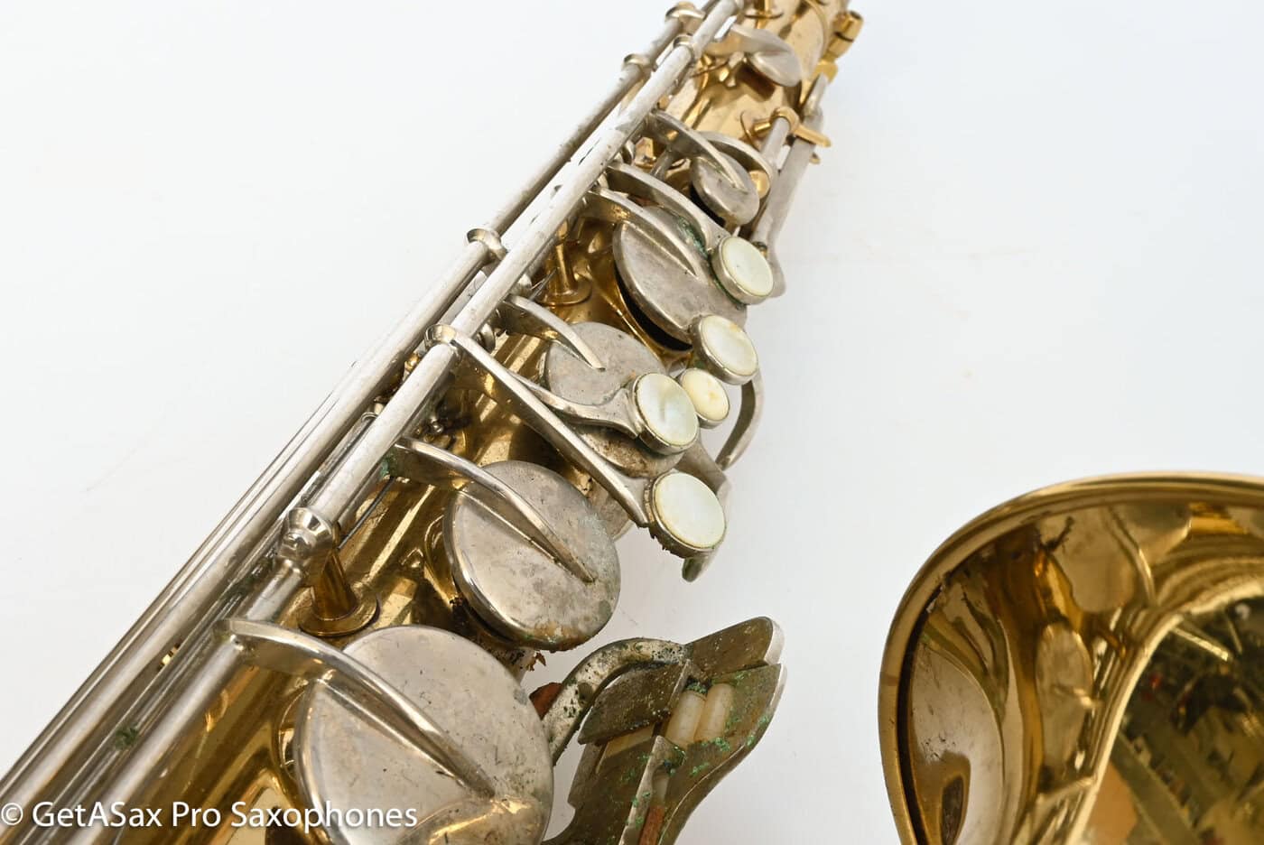 Buescher 400 Tenor Original Lacquer Old Pads Great Value 684037