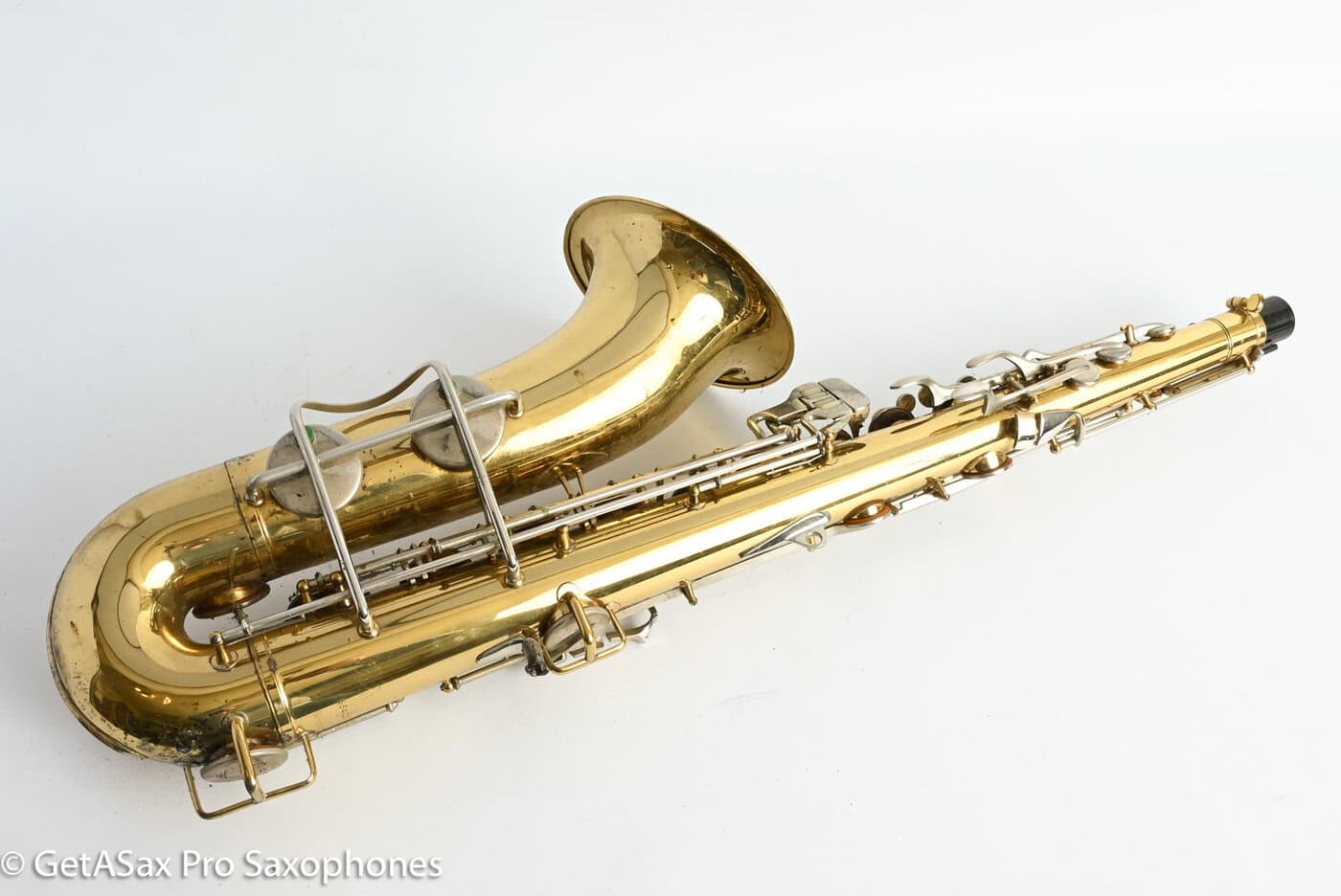 Buescher 400 Tenor Original Lacquer Old Pads Great Value 684037