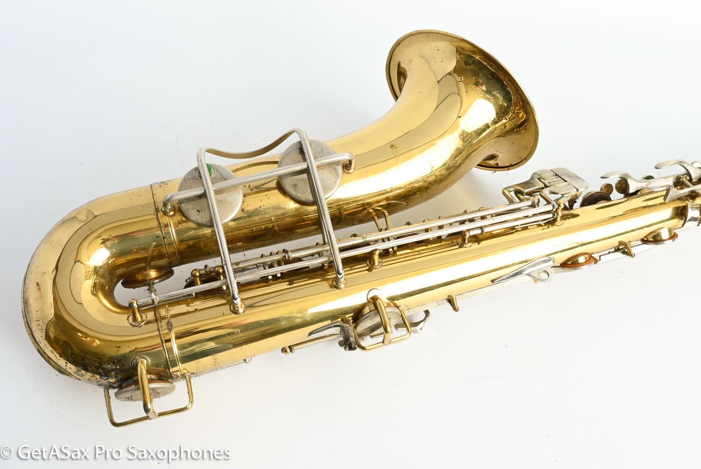 Buescher 400 Tenor Original Lacquer Old Pads Great Value 684037