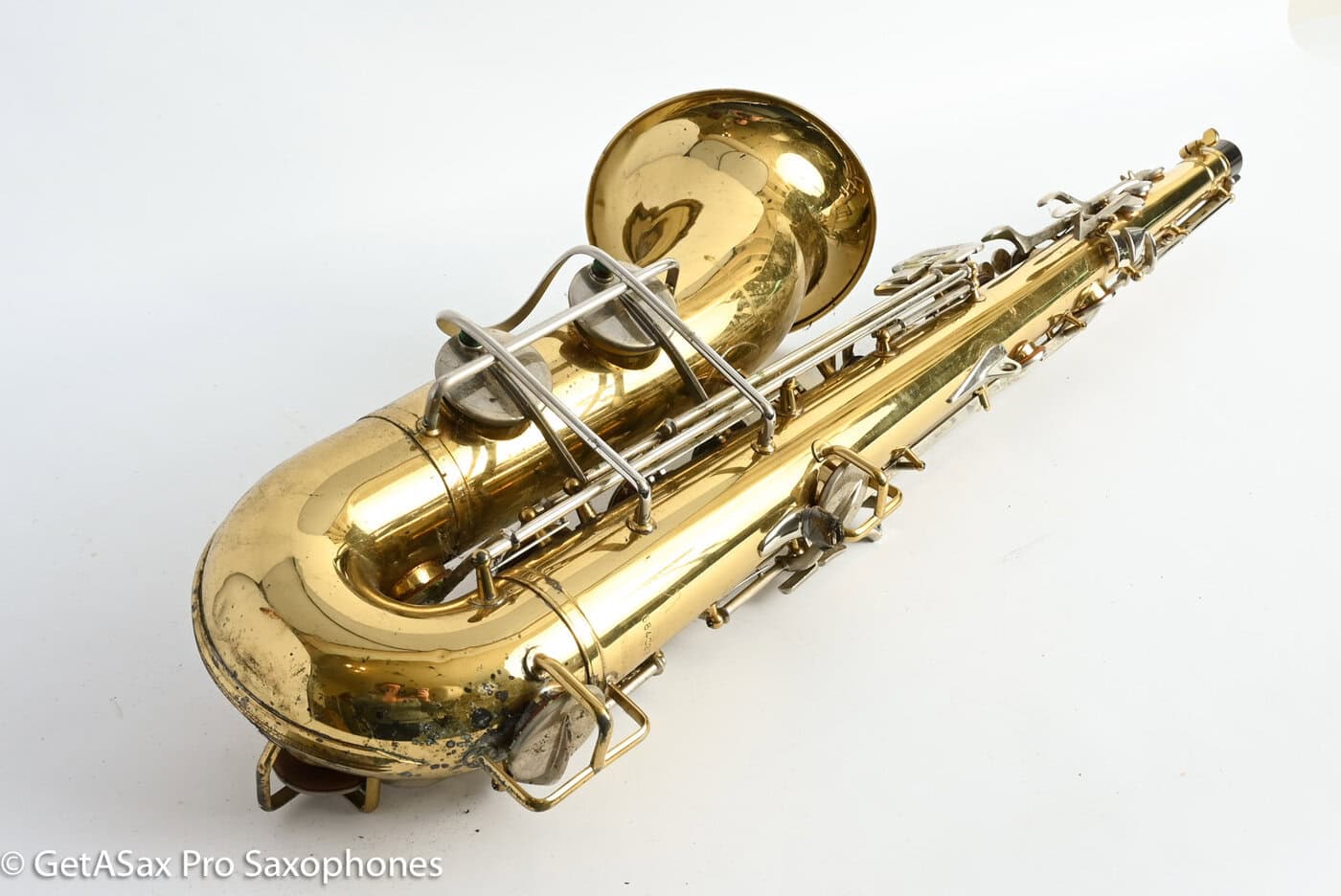 Buescher 400 Tenor Original Lacquer Old Pads Great Value 684037